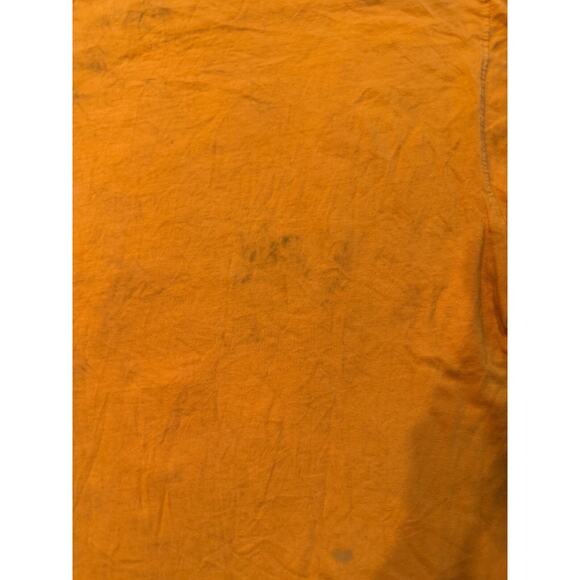 Avirex Tee Mens Large L Orange Graphic Eagles Coat of Arms JNCO Style - Picture 10 of 10